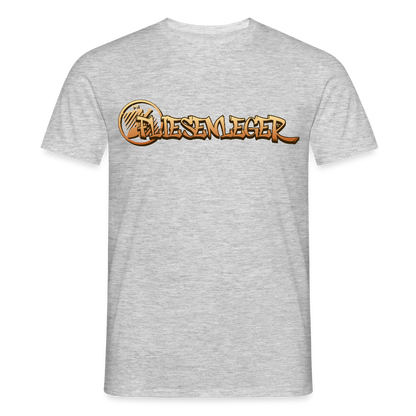 Unisex T-Shirt "Fliesenleger" Grau meliert Männer T-Shirt