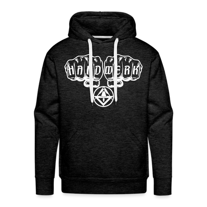Männer Premium Hoodie "Stuckateur" Anthrazit Männer Premium Hoodie