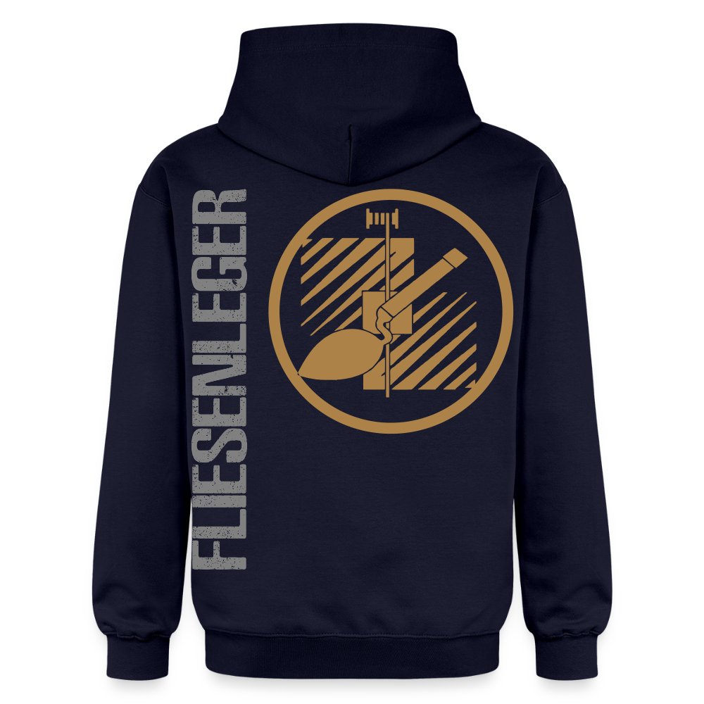 Gildan Unisex Softstyle® "Fliesenleger" Navy Gildan Unisex Softstyle® Midweight Hoodie