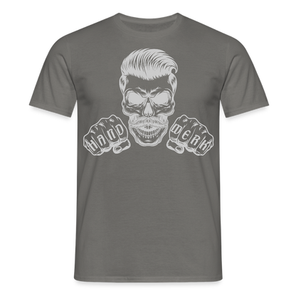 Unisex T-Shirt "Skull-Handwerk" Graphit Männer T-Shirt