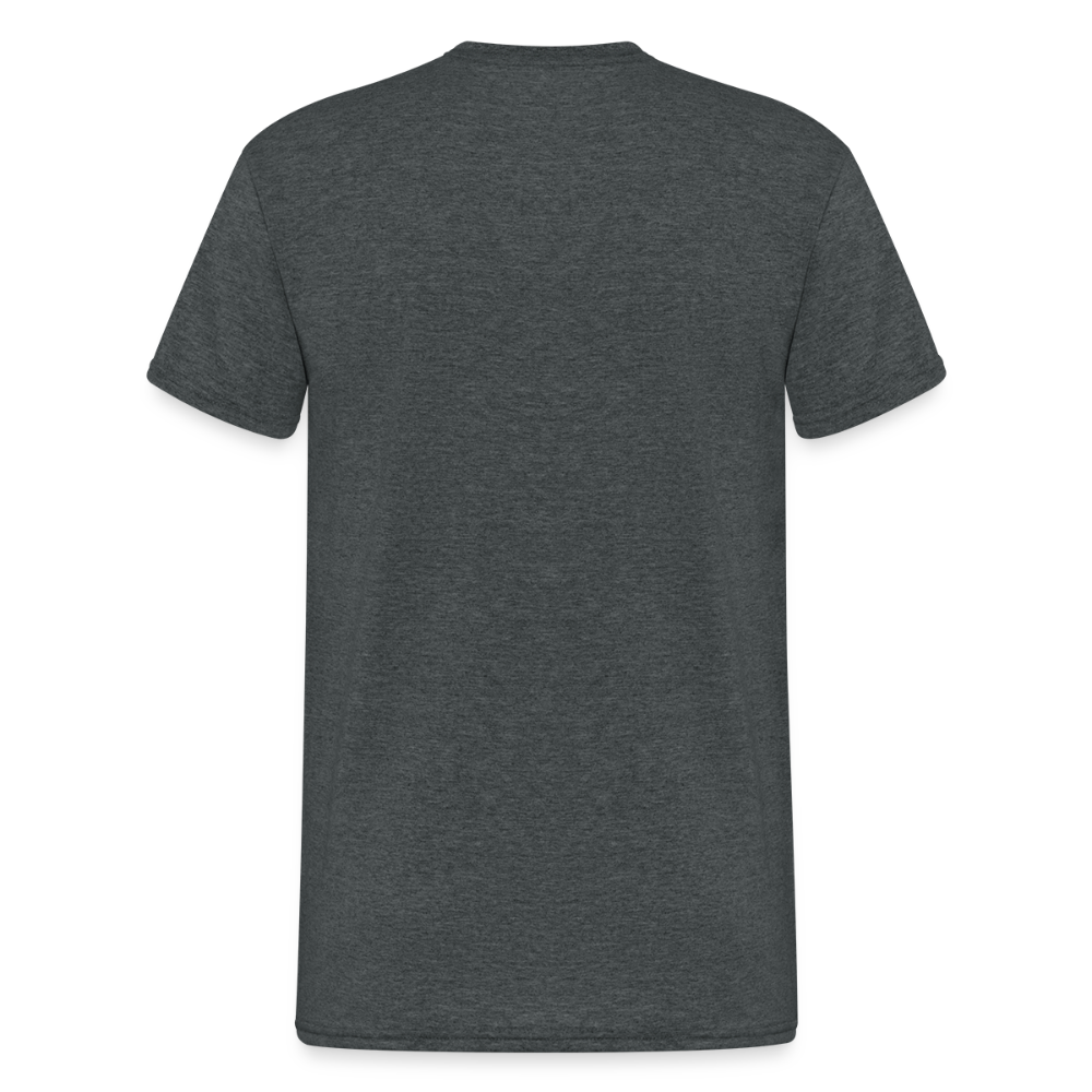 Unisex T-Shirt "Feuerwehr 4" - Dunkelgrau meliert