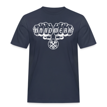Männer Workwear T-Shirt "Schlosser" Navy Männer Workwear T-Shirt