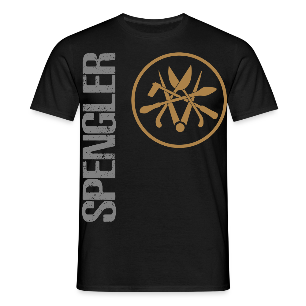 Unisex T-Shirt "Spengler" Schwarz Männer T-Shirt