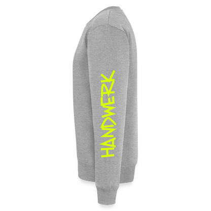 Unisex Premium Pullover "Stuckateur" neongelb Männer Premium Pullover