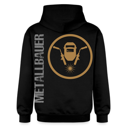 Gildan Unisex Softstyle® "Metallbauer" Schwarz Gildan Unisex Softstyle® Midweight Hoodie
