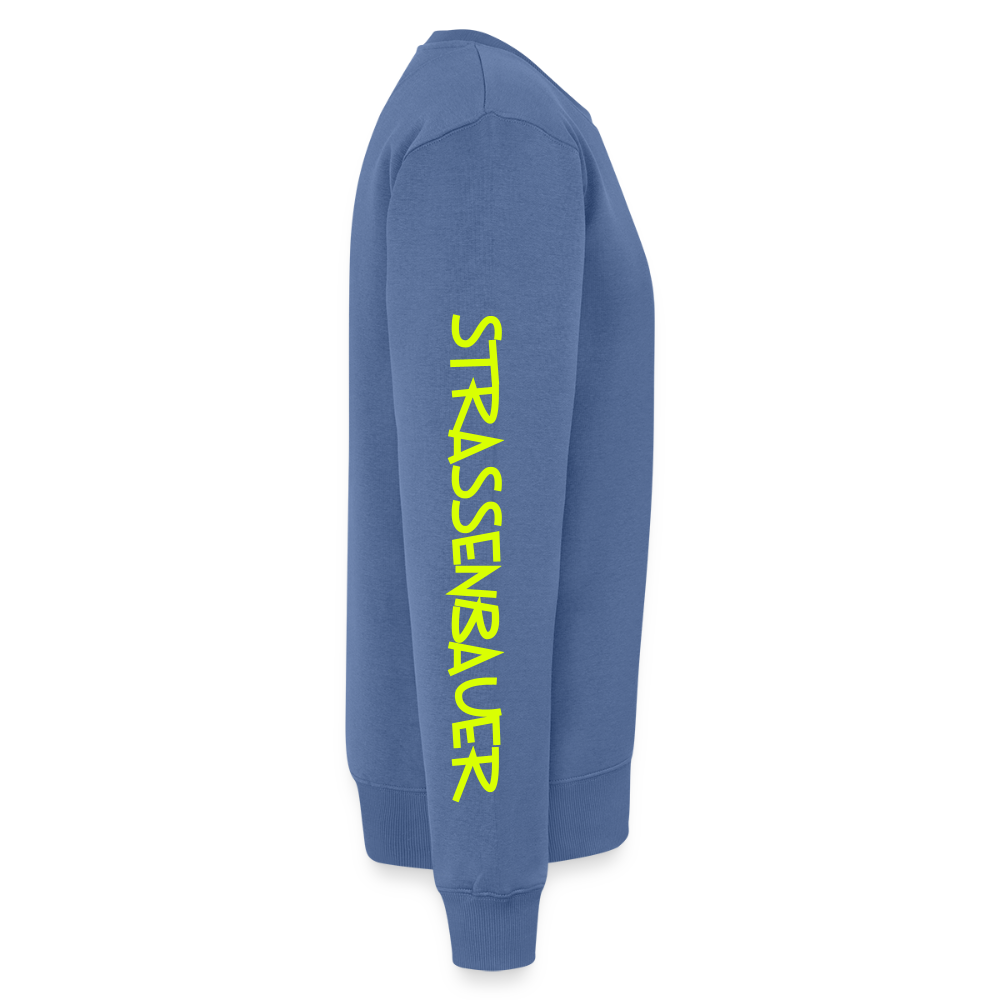 Unisex Premium Pullover "Strassenbauer" neongelb Männer Premium Pullover