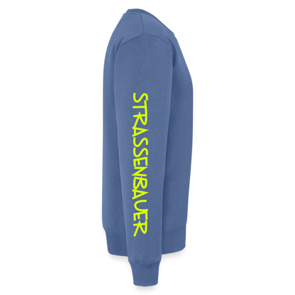 Unisex Premium Pullover "Strassenbauer" neongelb Männer Premium Pullover