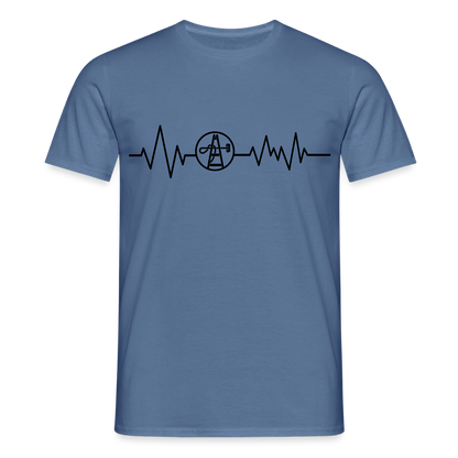 Unisex T-Shirt "Gebäudereiniger" Taubenblau Männer T-Shirt