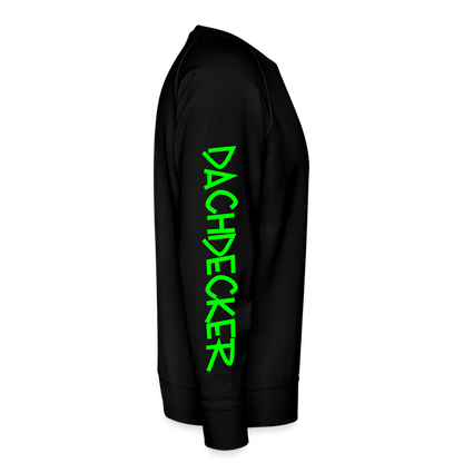 Unisex Premium Pullover "Dachdecker" neongrün Männer Premium Pullover