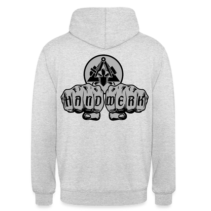 Unisex Hoodie "Maurer" beidseitig bedruckt Unisex Hoodie