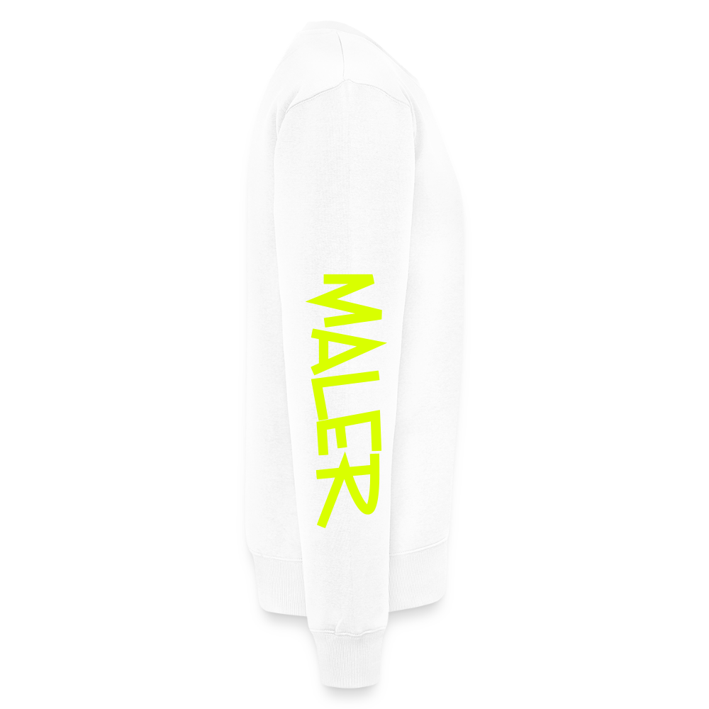 Unisex Premium Pullover "Maler" neongelb Männer Premium Pullover