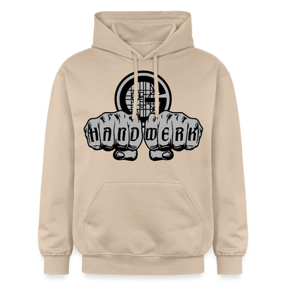 Gildan Unisex Softstyle® "Gerüstbauer" Sand Gildan Unisex Softstyle® Midweight Hoodie