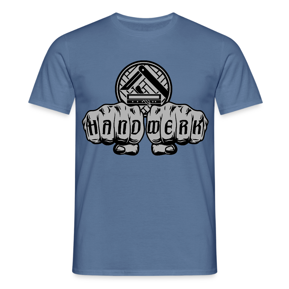 Unisex T-Shirt "Parkettleger" Taubenblau Männer T-Shirt