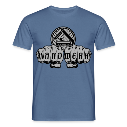 Unisex T-Shirt "Parkettleger" Taubenblau Männer T-Shirt
