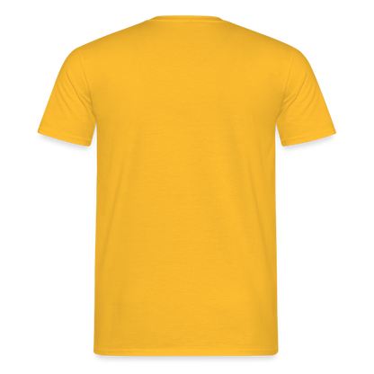 Unisex T-Shirt personalisierbar - Gelb