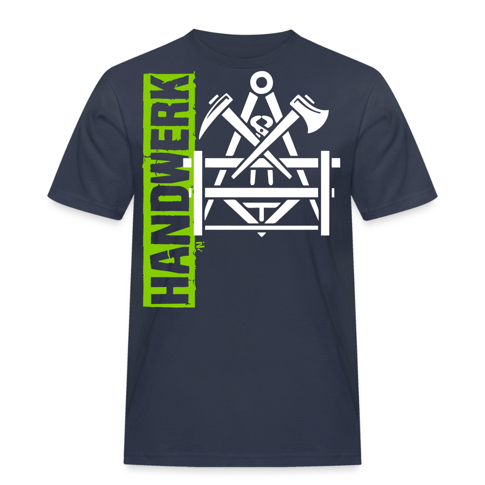 Unisex Workwear T-Shirt "Betonbauer" Navy Männer Workwear T-Shirt