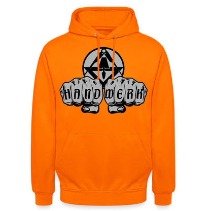 Unisex Hoodie "Stuckateur" Orange Unisex Hoodie