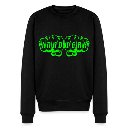 Unisex Premium Pullover "Klimatechniker" neongrün Männer Premium Pullover