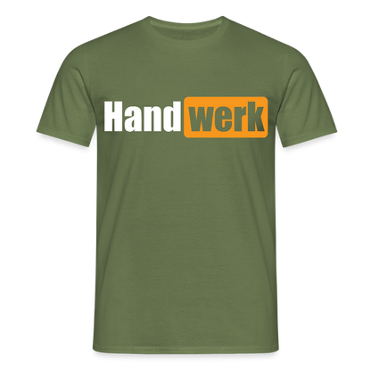 Unisex T-Shirt "Handwerk" Militärgrün Männer T-Shirt