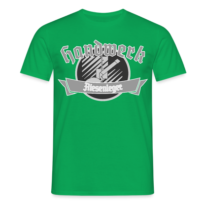 Unisex T-Shirt "Fliesenleger" Kelly Green Männer T-Shirt