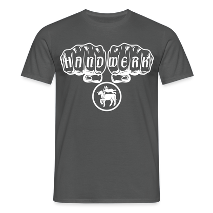 Unisex T-Shirt "Fleischer" Anthrazit Männer T-Shirt