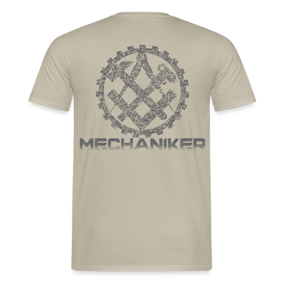 Unisex T-Shirt "Mechaniker" Sandbeige Männer T-Shirt