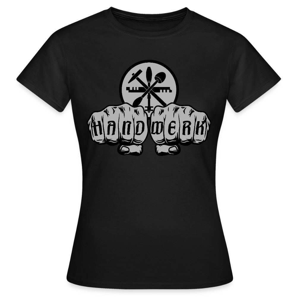 Frauen T-Shirt "Glaser" Schwarz Frauen T-Shirt