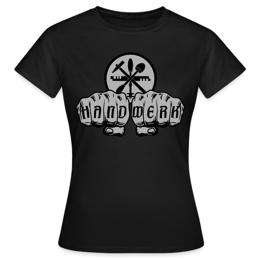 Frauen T-Shirt "Glaser" - Schwarz
