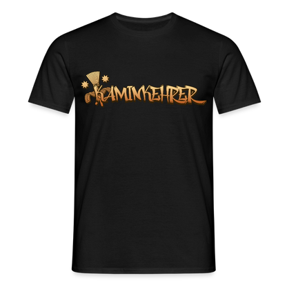 Unisex T-Shirt "Kaminkehrer" Schwarz Männer T-Shirt