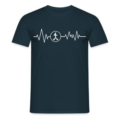Unisex T-Shirt "Steinmetz" Navy Männer T-Shirt