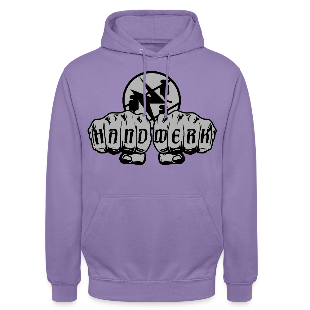 Unisex Hoodie "Elektriker" Lavendel Unisex Hoodie