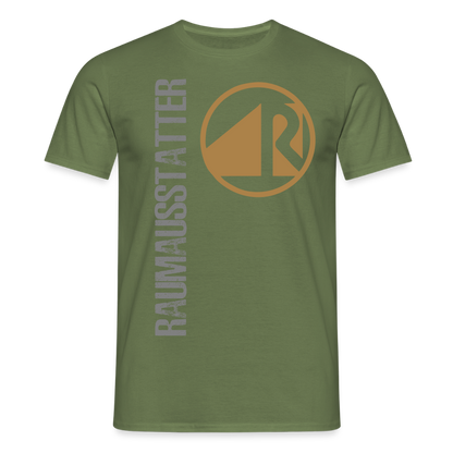 Männer T-Shirt "Raumausstatter" Militärgrün Männer T-Shirt