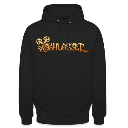 Unisex Hoodie "Schlosser" Schwarz Unisex Hoodie