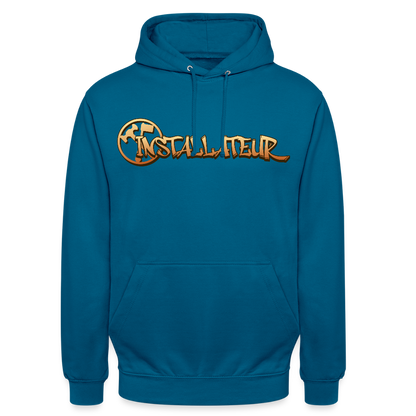 Unisex Hoodie "Installateur" Tiefseeblau Unisex Hoodie