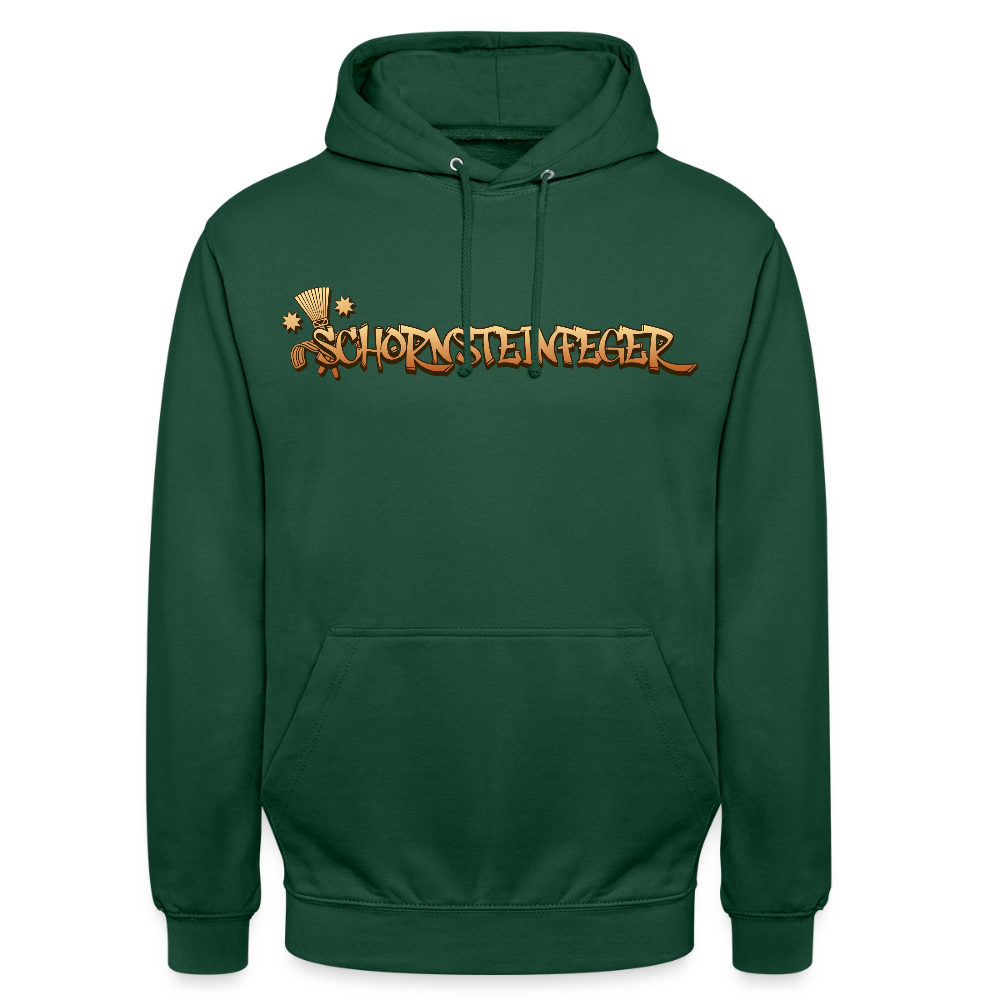 Unisex Hoodie "Schornsteinfeger" Flaschengrün Unisex Hoodie
