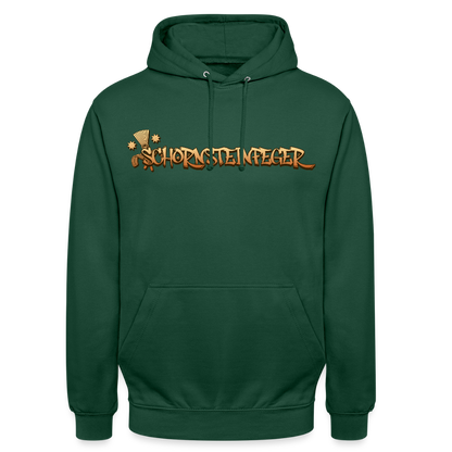 Unisex Hoodie "Schornsteinfeger" Flaschengrün Unisex Hoodie