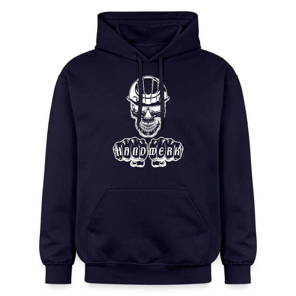 Gildan Unisex Softstyle® "Skull-Helm-Handwerk" Navy Gildan Unisex Softstyle® Midweight Hoodie