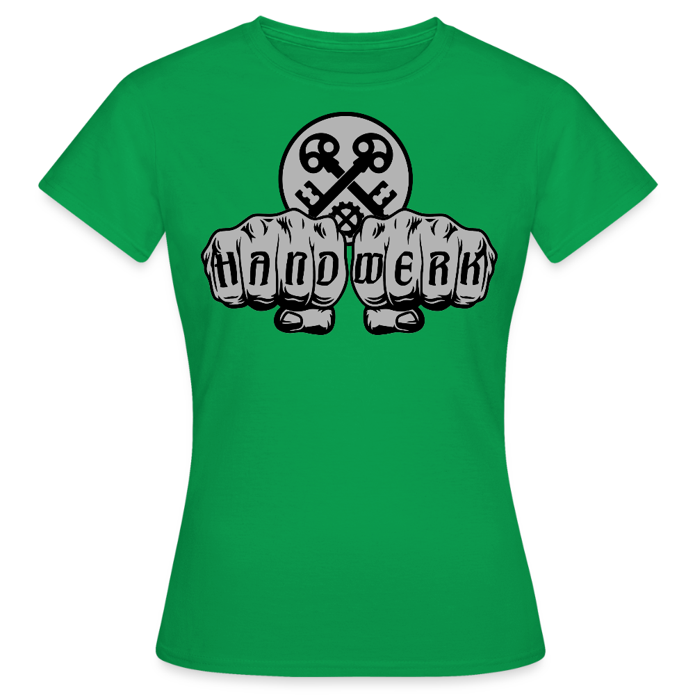 Frauen T-Shirt "Schlosser" Kelly Green Frauen T-Shirt