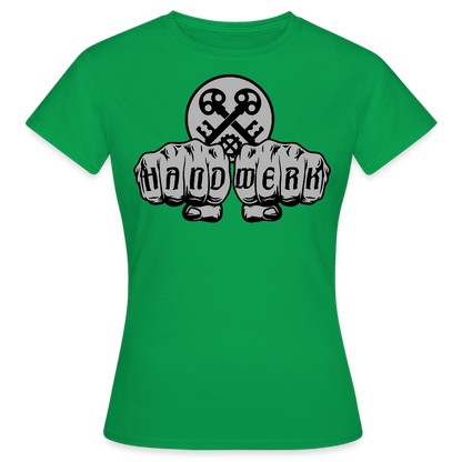 Frauen T-Shirt "Schlosser" Kelly Green Frauen T-Shirt