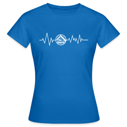 Frauen T-Shirt "Parkettleger" Royalblau Frauen T-Shirt