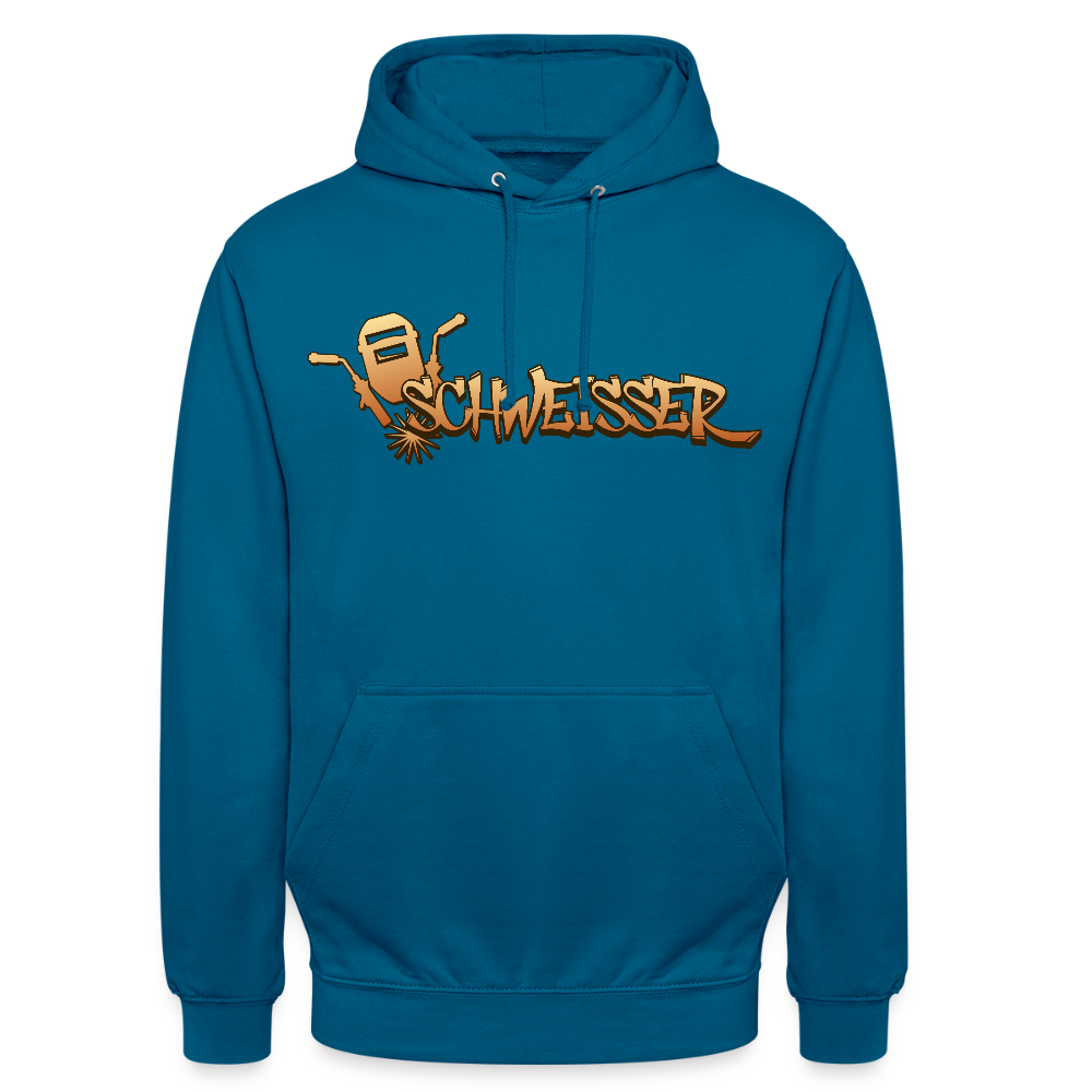 Unisex Hoodie "Schweisser" Tiefseeblau Unisex Hoodie