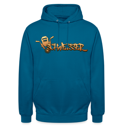 Unisex Hoodie "Schweisser" Tiefseeblau Unisex Hoodie