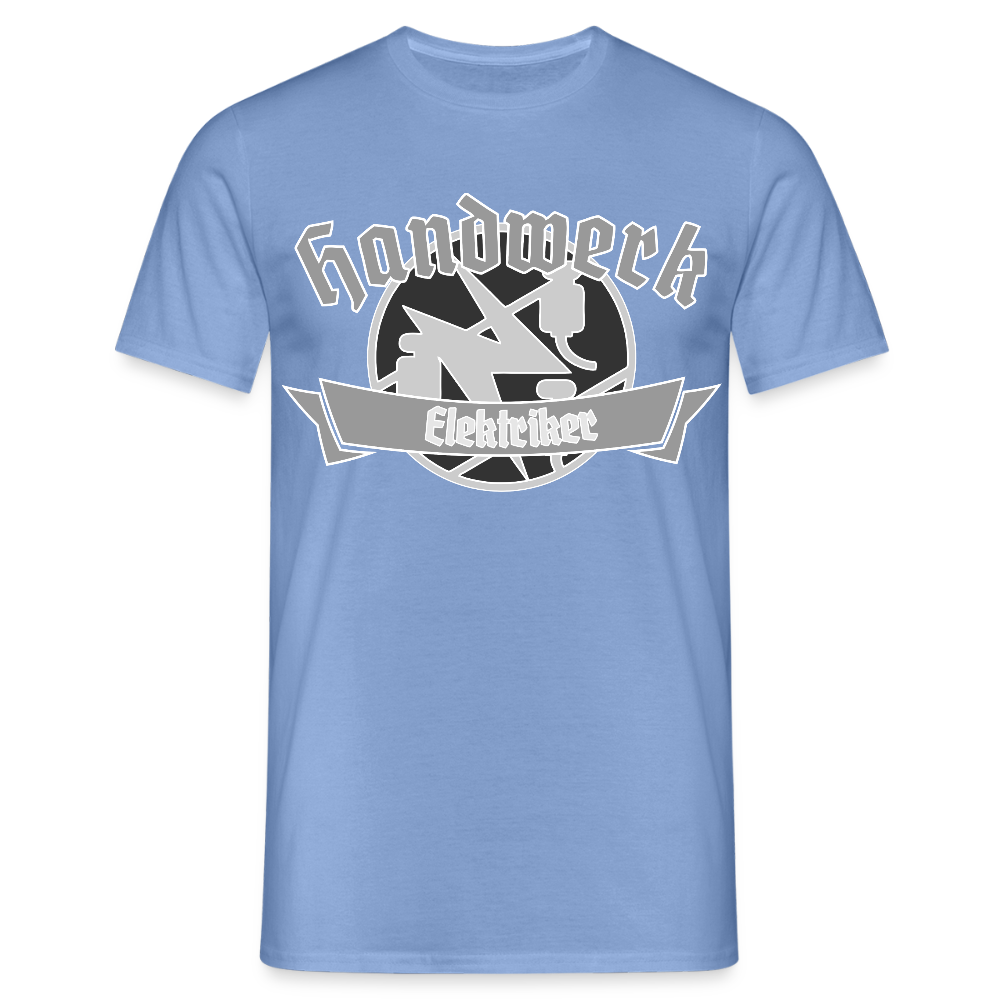 Unisex T-Shirt "Elektriker" carolina blue Männer T-Shirt