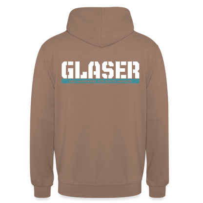 Unisex Hoodie HW-300 | MACHER "Glaser" Mokka Unisex Hoodie {{ color }}