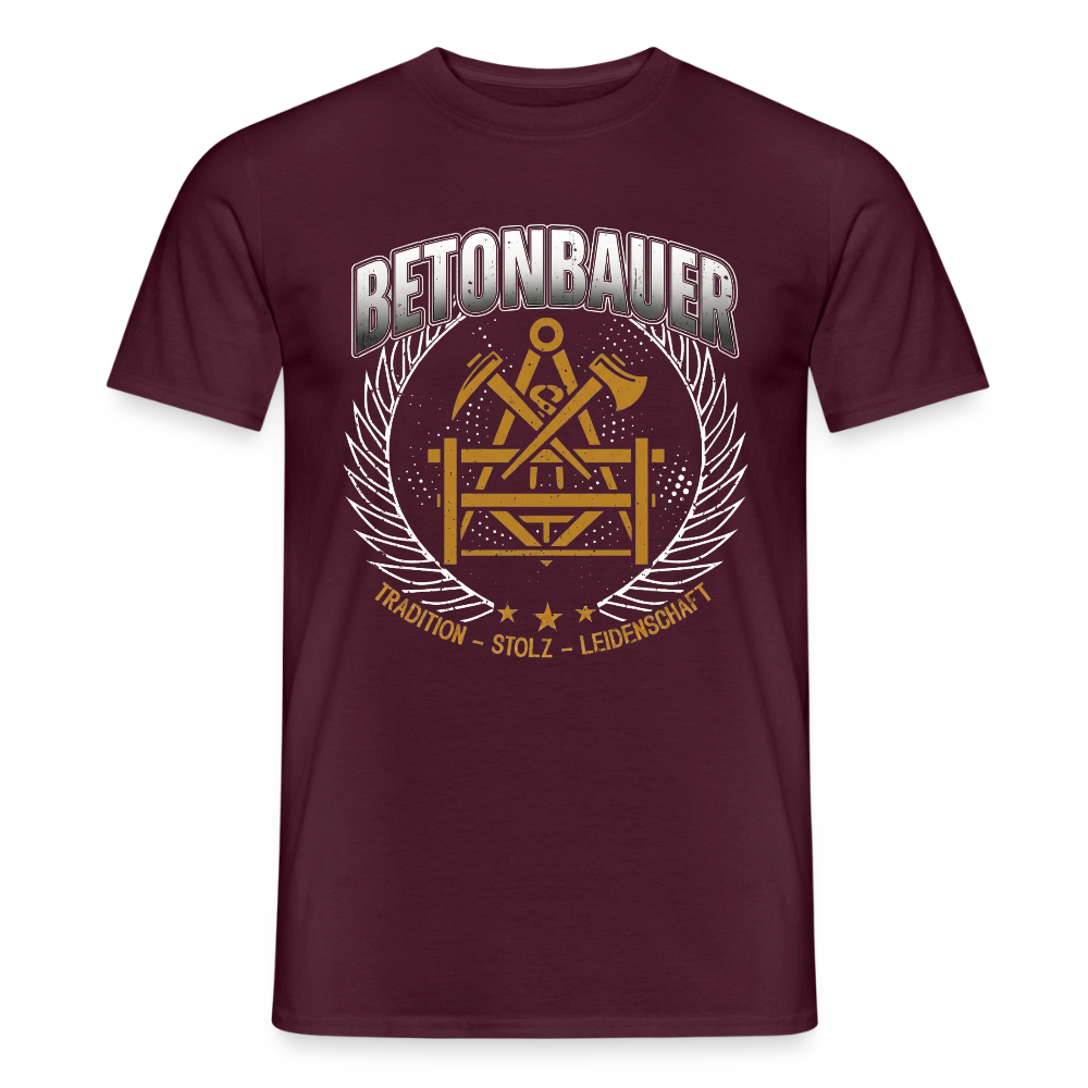 Unisex Tradition Betonbauer T-Shirt für Männer, bequemes Baumwollshirt mit traditionellem Design, von Spreadconnect.