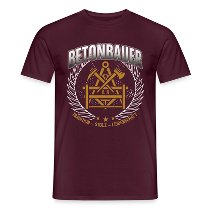 Unisex Tradition Betonbauer T-Shirt für Männer, bequemes Baumwollshirt mit traditionellem Design, von Spreadconnect.