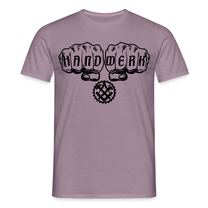 Unisex T-Shirt "Mechaniker" Lilagrau Männer T-Shirt