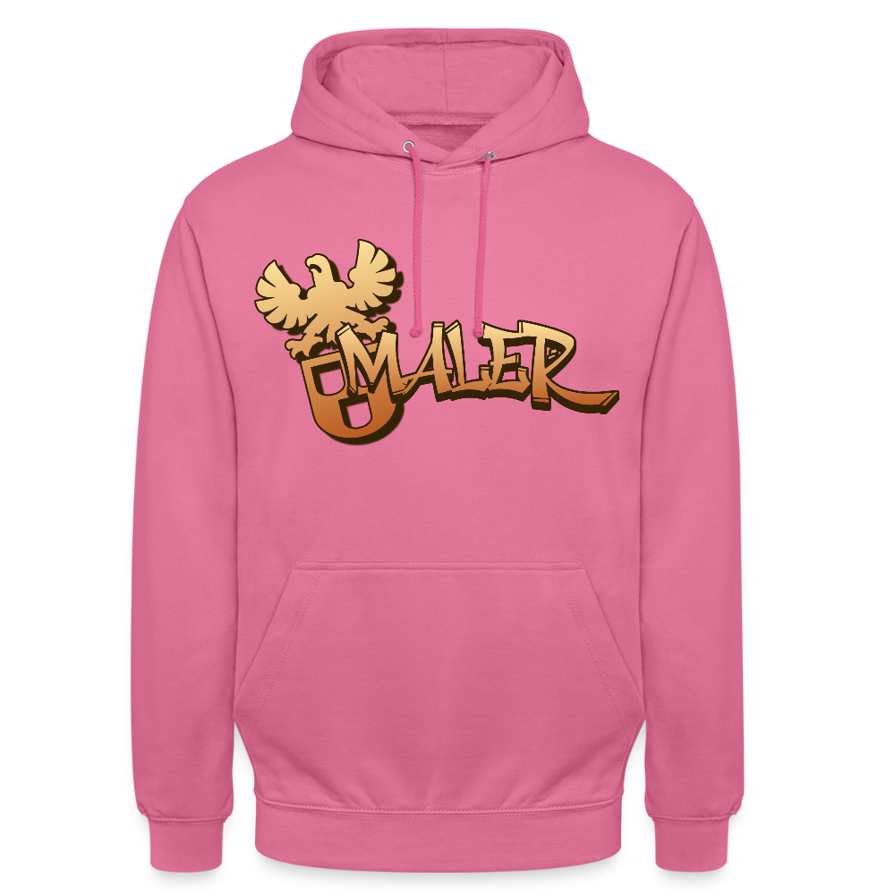Unisex Hoodie "Maler" Pink Unisex Hoodie