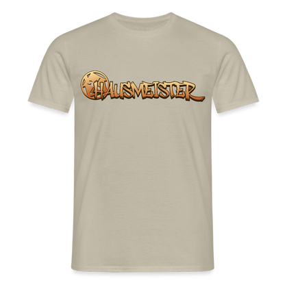 Unisex T-Shirt "Hausmeister" Sandbeige Männer T-Shirt