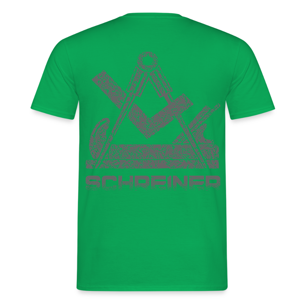Unisex T-Shirt "Schreiner" Kelly Green Männer T-Shirt